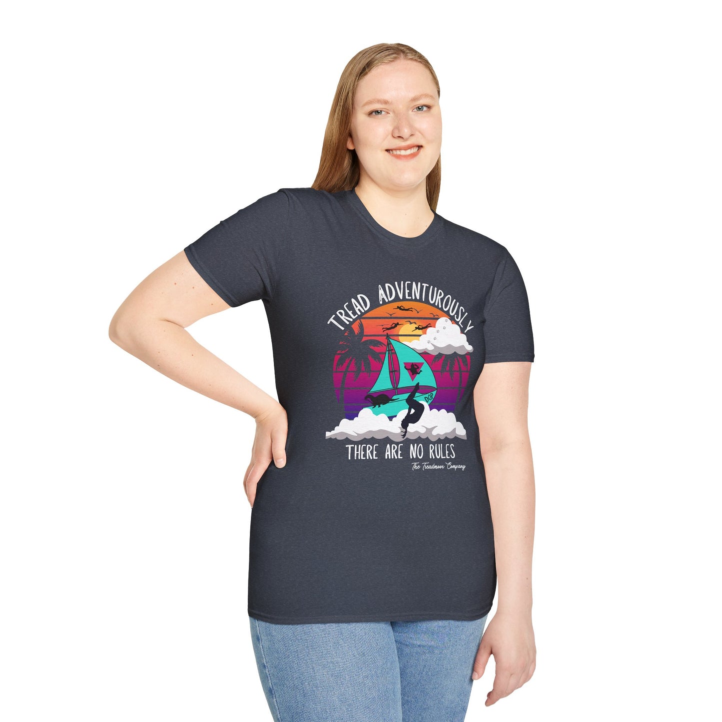 The Emory- Tread Without Rules - Unisex Softstyle T-Shirt