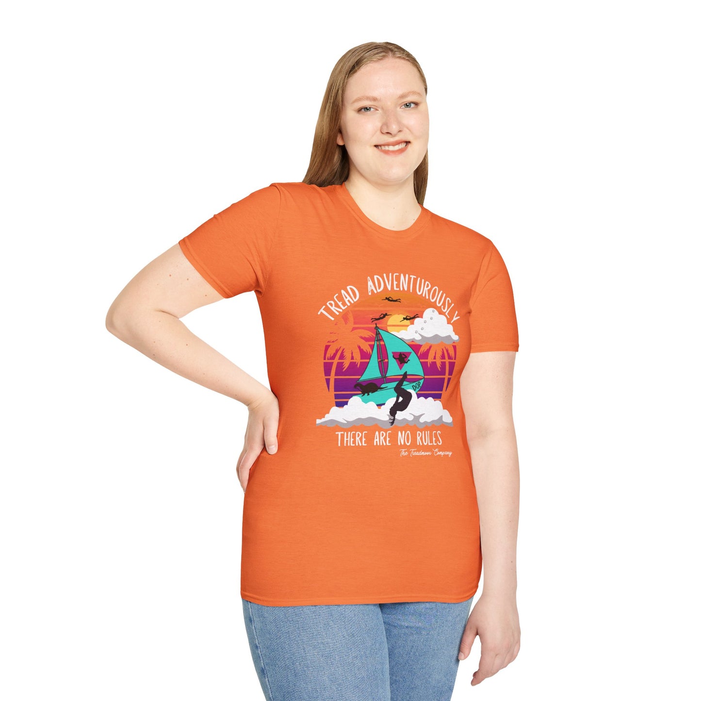The Emory- Tread Without Rules - Unisex Softstyle T-Shirt