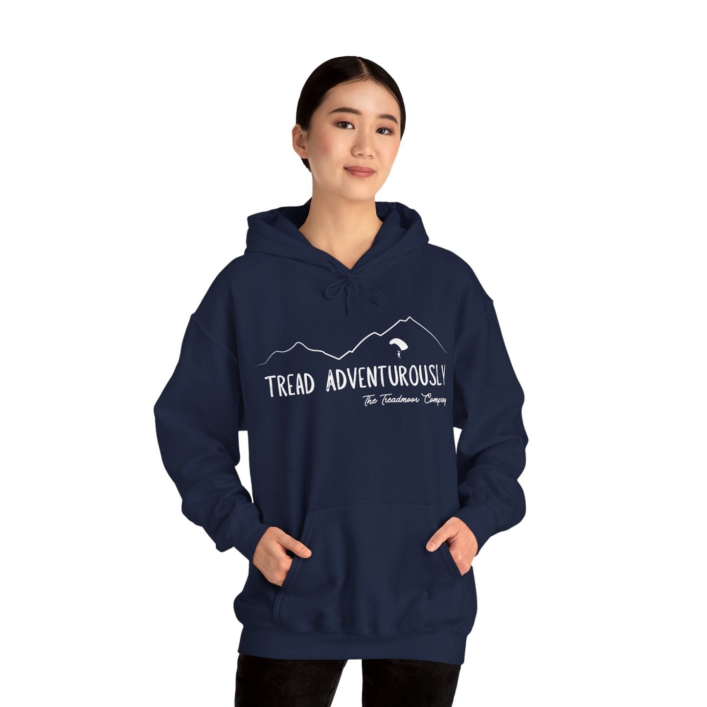 Tread Adventurously - Unisex Heavy Blend™ Hooded Sweatshirt