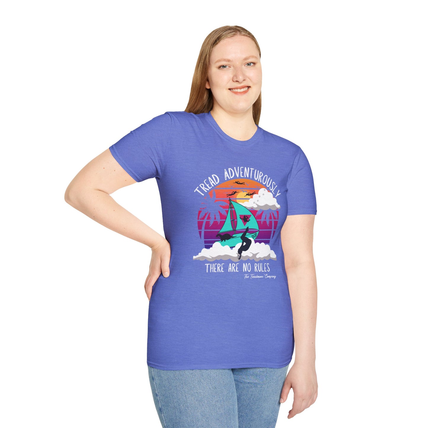 The Emory- Tread Without Rules - Unisex Softstyle T-Shirt