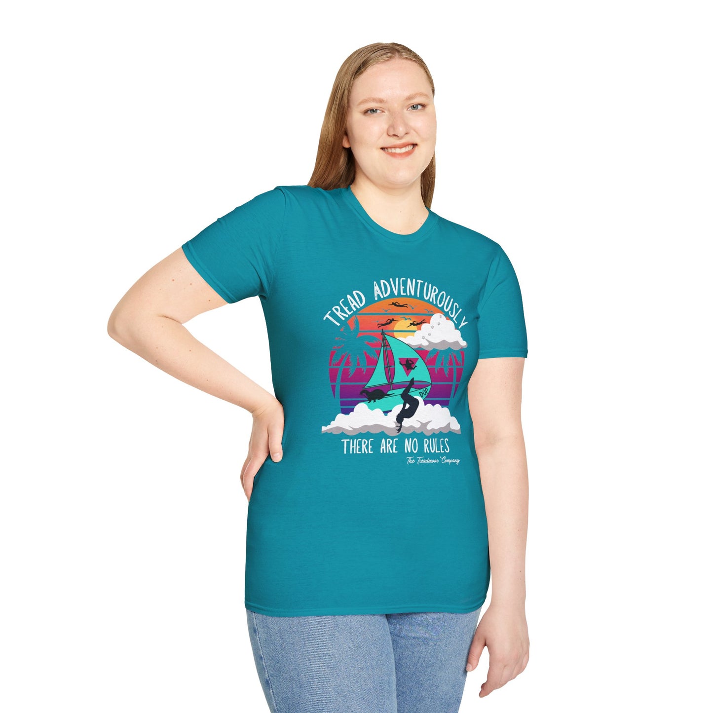 The Emory- Tread Without Rules - Unisex Softstyle T-Shirt