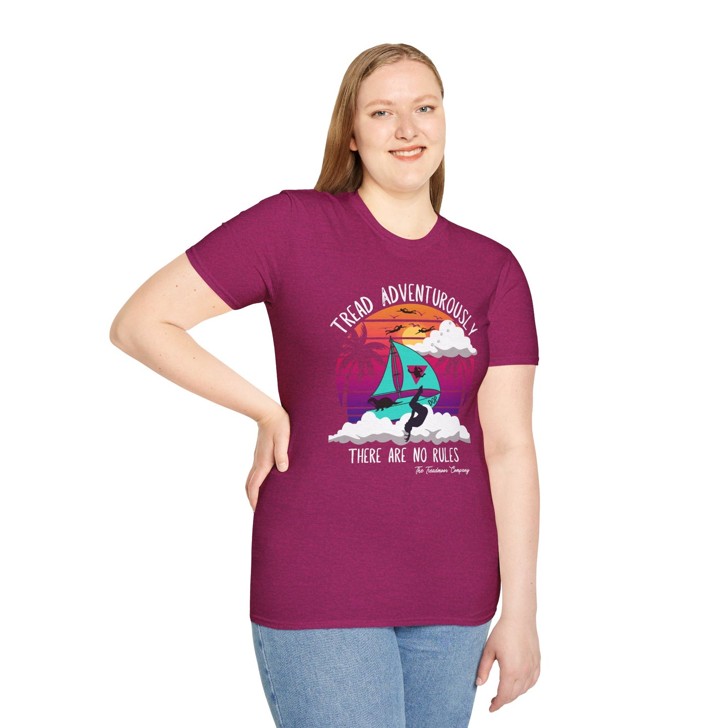 The Emory- Tread Without Rules - Unisex Softstyle T-Shirt