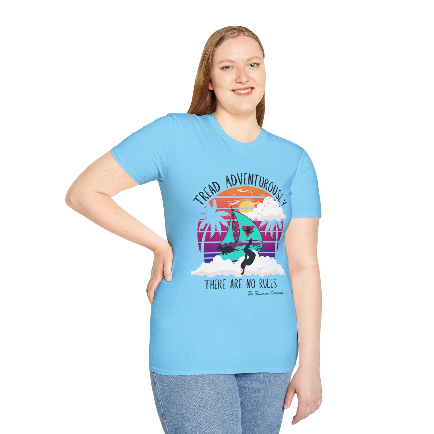 The Emory- Tread Without Rules - Unisex Softstyle T-Shirt