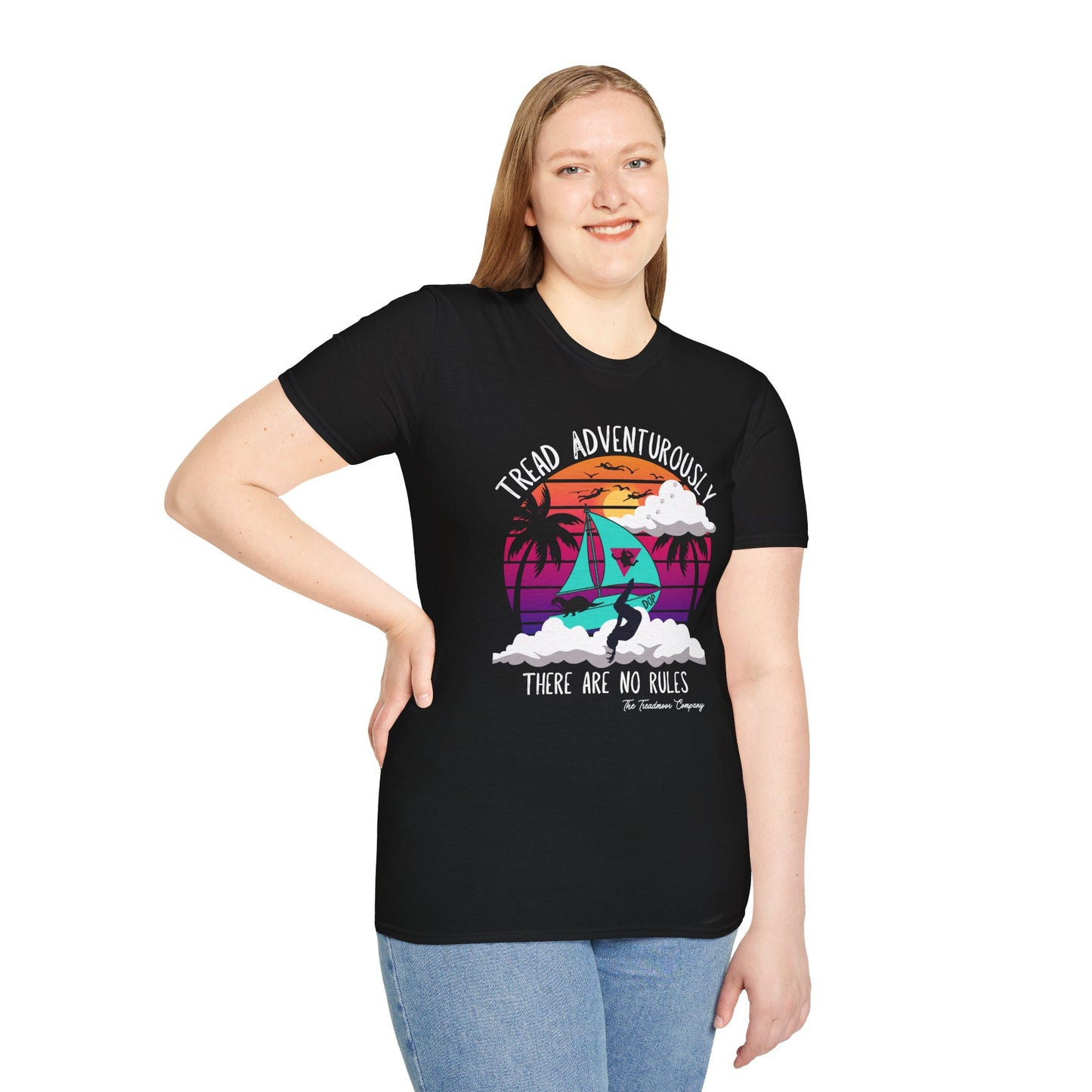 The Emory- Tread Without Rules - Unisex Softstyle T-Shirt