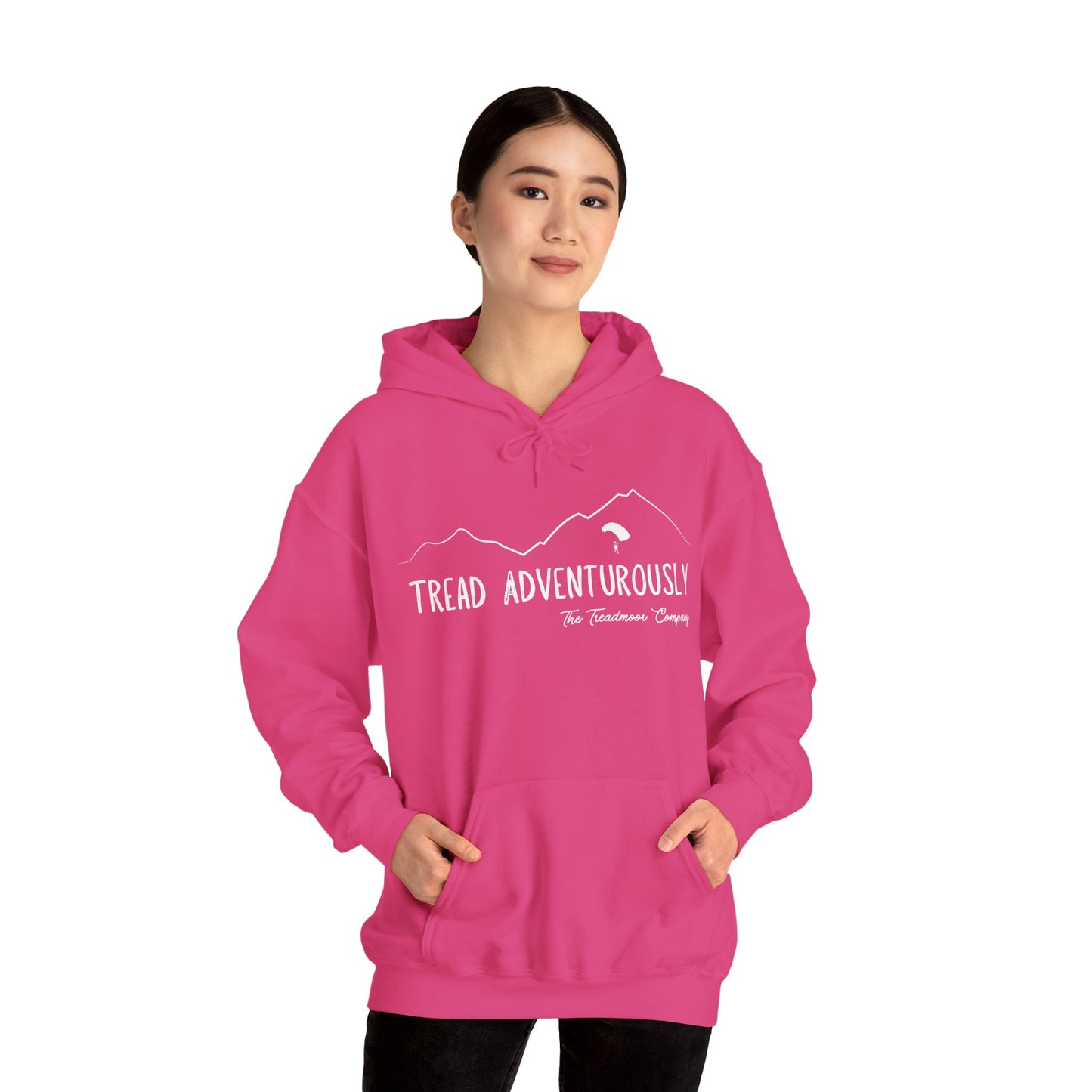 Tread Adventurously - Unisex Heavy Blend™ Hooded Sweatshirt