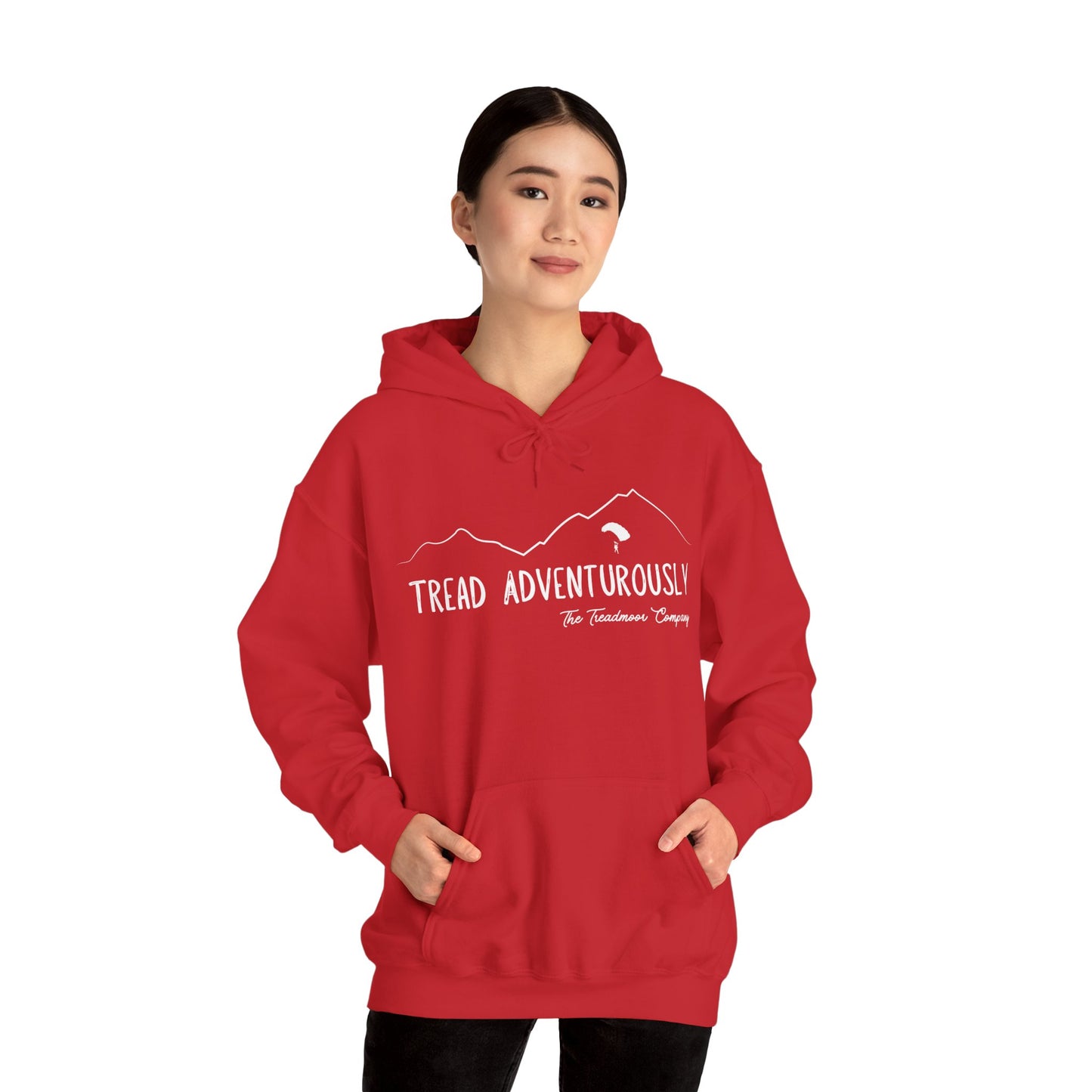 Tread Adventurously - Unisex Heavy Blend™ Hooded Sweatshirt