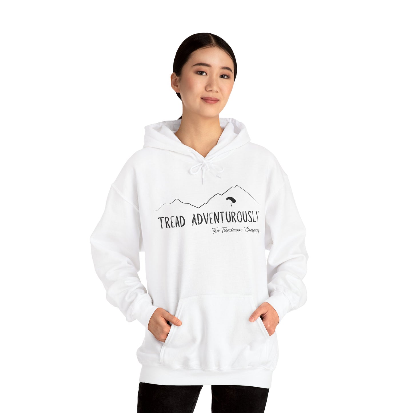 Tread Adventurously - Unisex Heavy Blend™ Hooded Sweatshirt