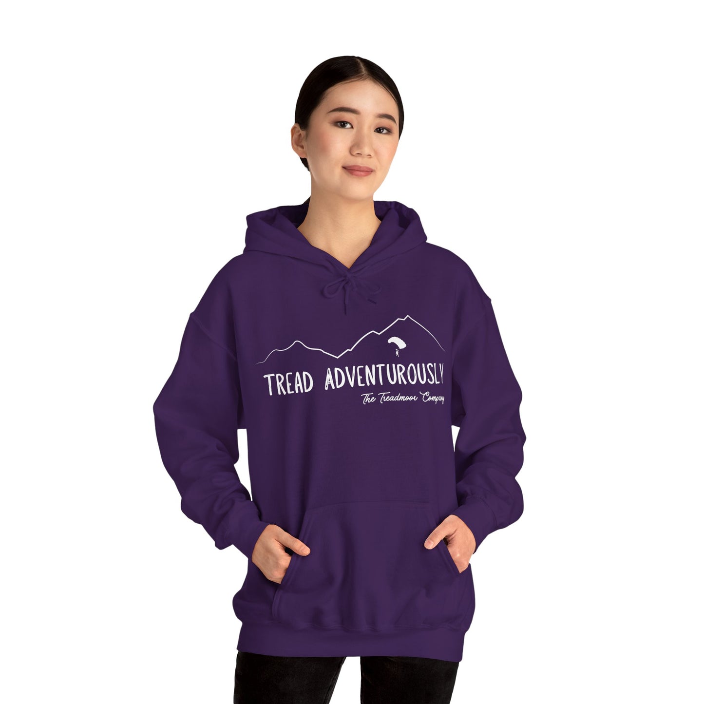 Tread Adventurously - Unisex Heavy Blend™ Hooded Sweatshirt