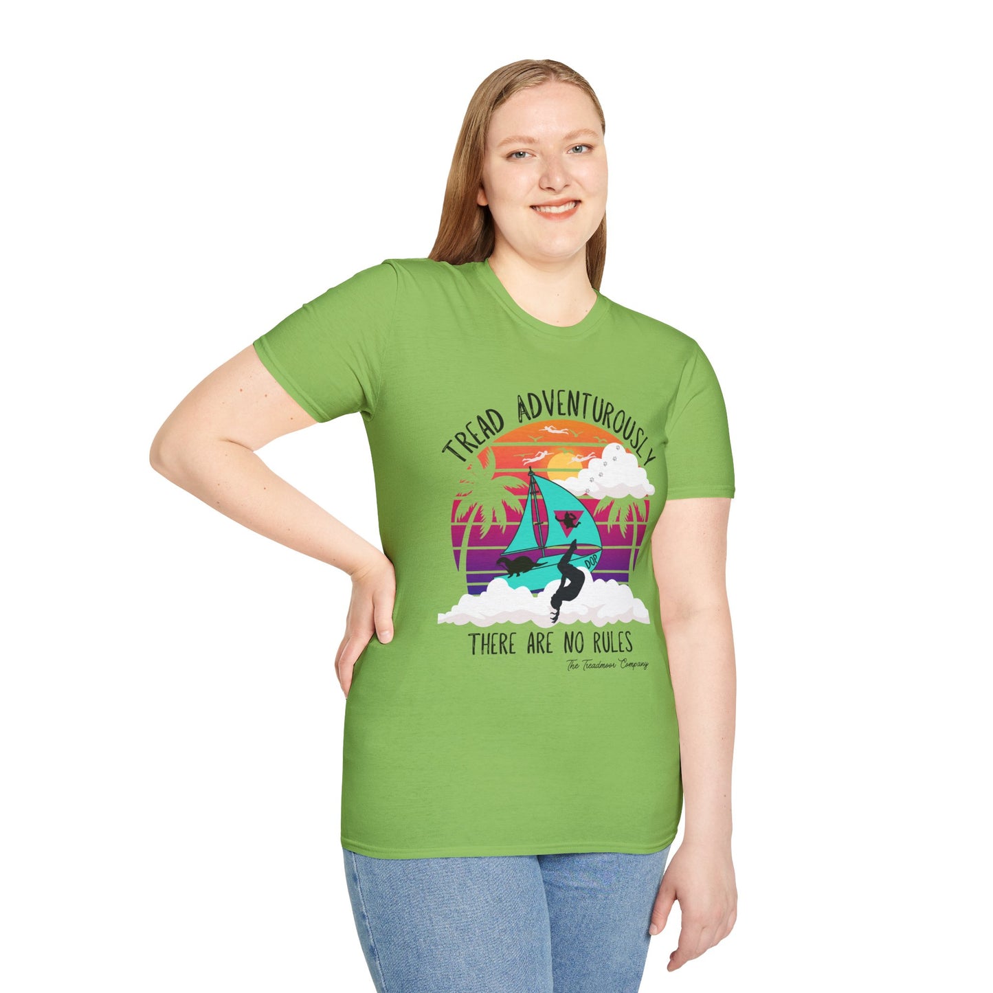 The Emory- Tread Without Rules - Unisex Softstyle T-Shirt