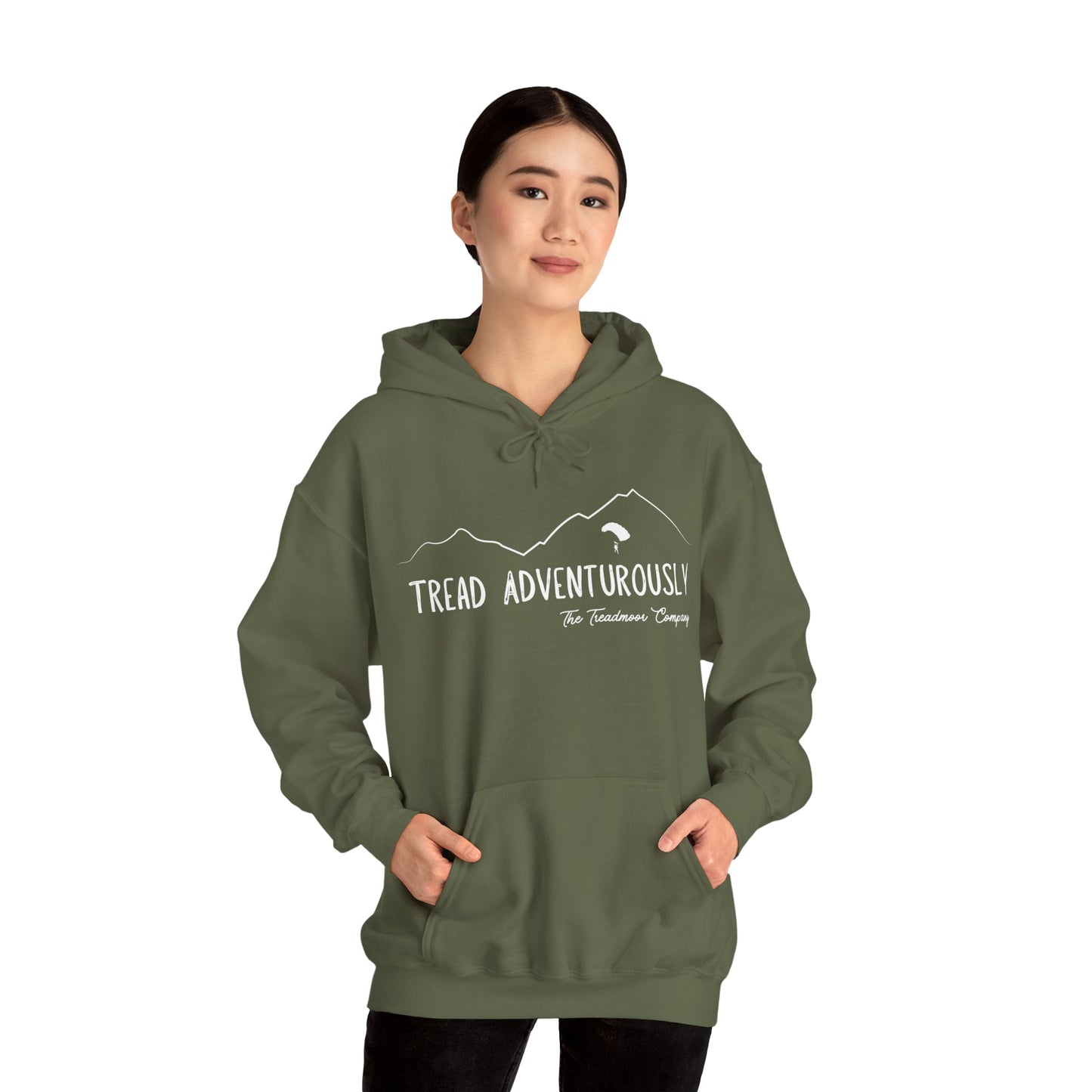 Tread Adventurously - Unisex Heavy Blend™ Hooded Sweatshirt