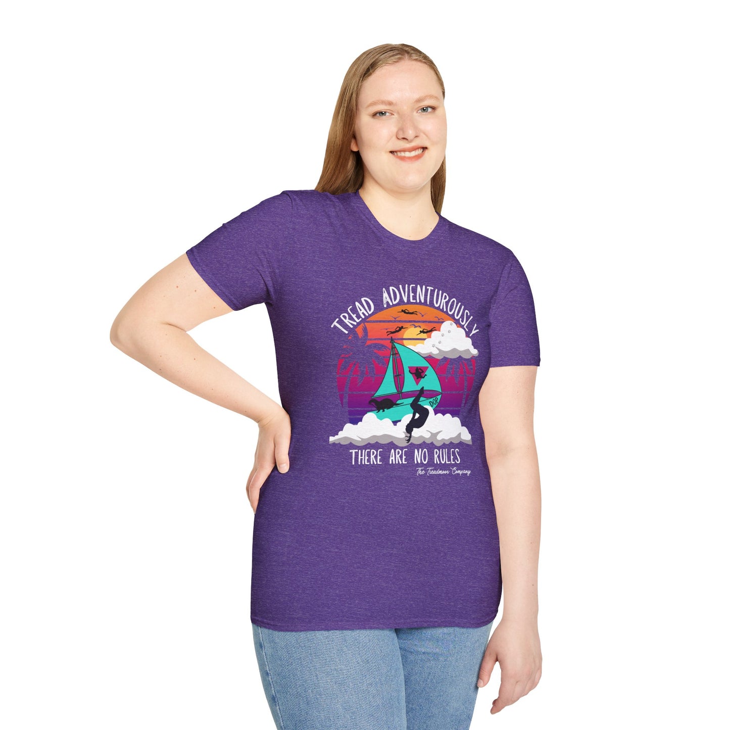 The Emory- Tread Without Rules - Unisex Softstyle T-Shirt