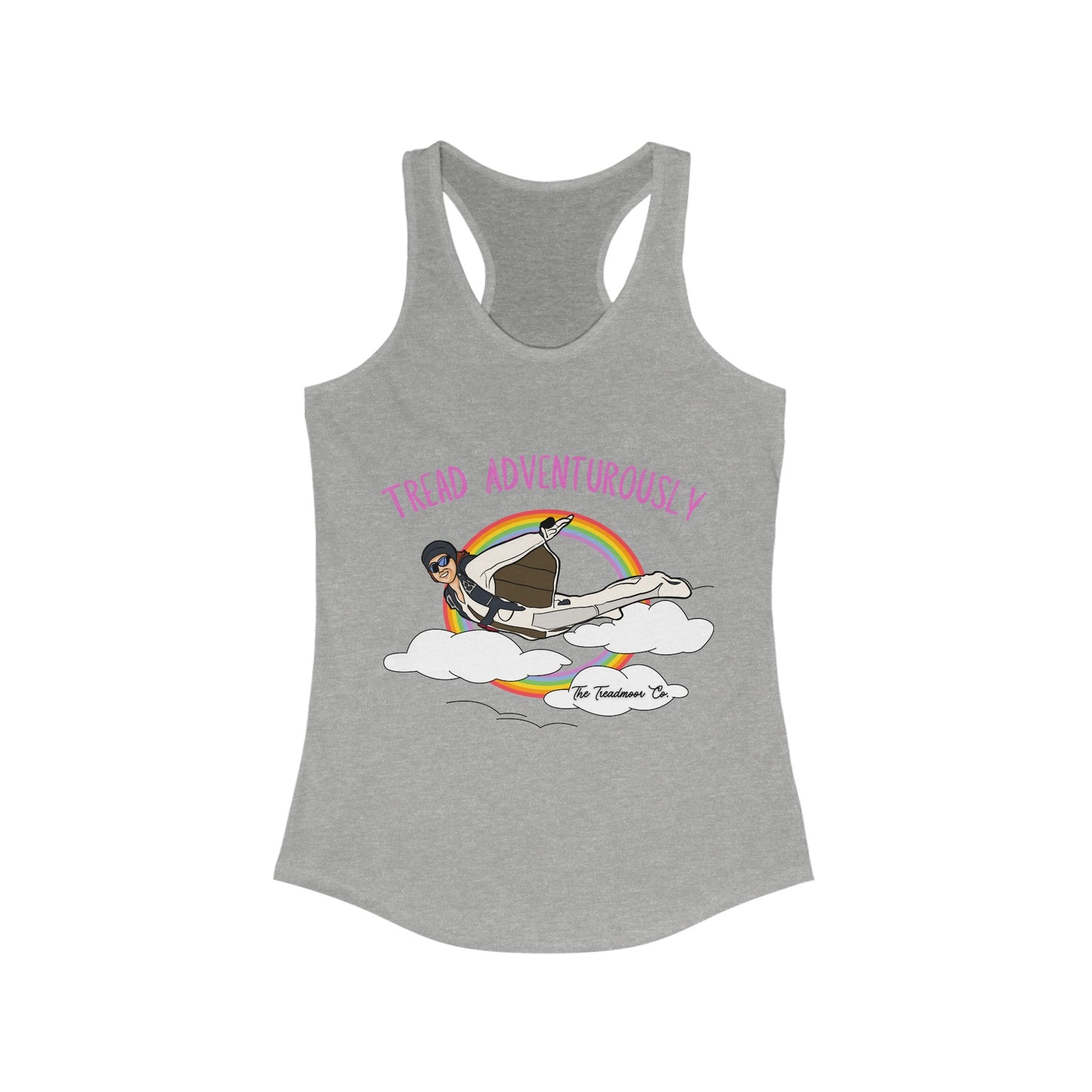 The Jay - Rainbow Portal Wingsuit Women's Ideal Racerback Tank