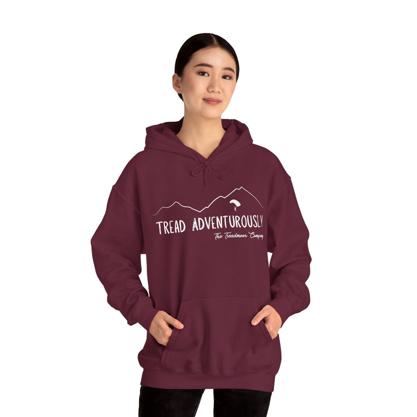 Tread Adventurously - Unisex Heavy Blend™ Hooded Sweatshirt