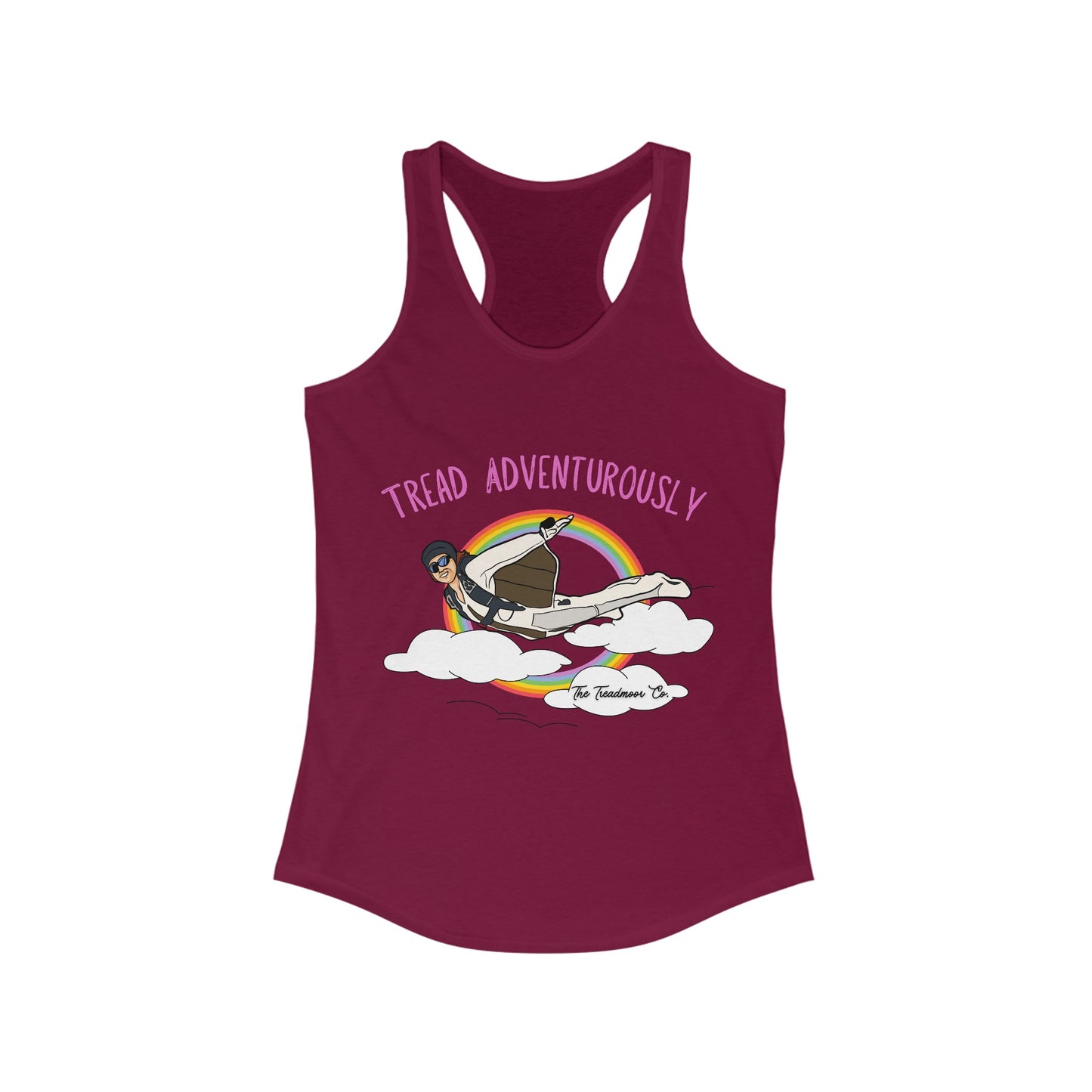 The Jay - Rainbow Portal Wingsuit Women's Ideal Racerback Tank