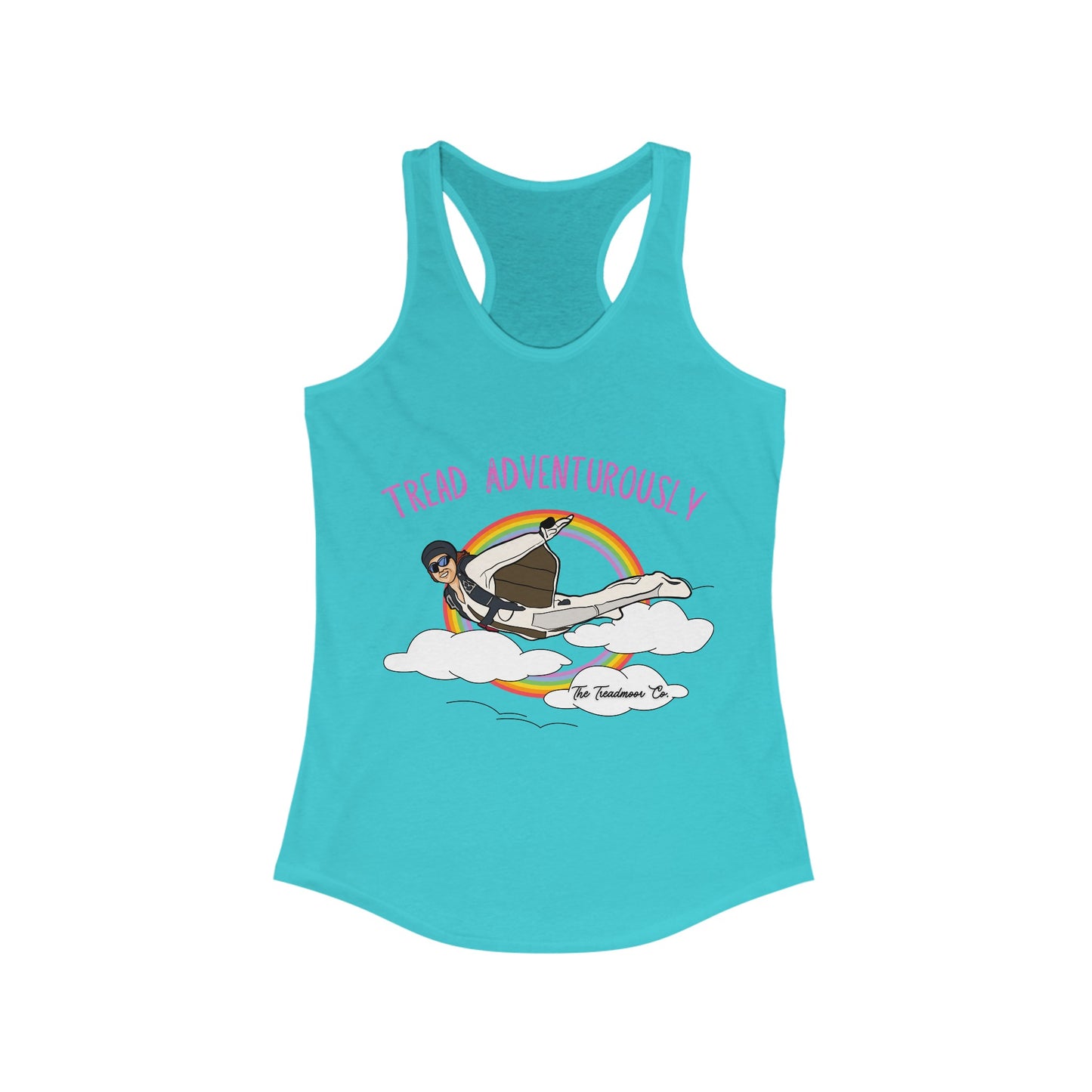 The Jay - Rainbow Portal Wingsuit Women's Ideal Racerback Tank