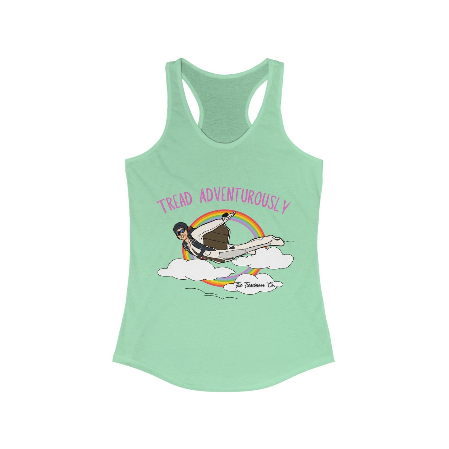 The Jay - Rainbow Portal Wingsuit Women's Ideal Racerback Tank