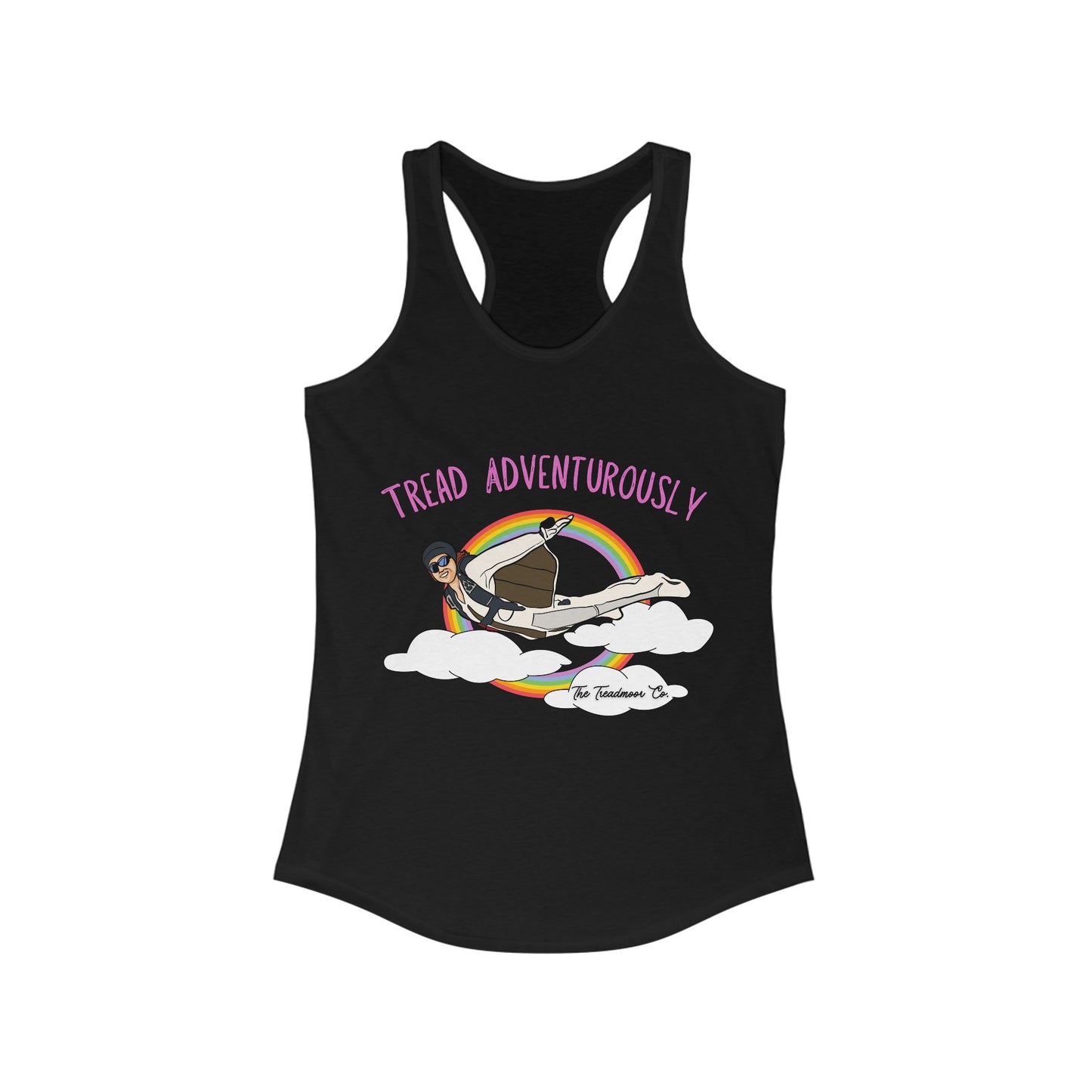 The Jay - Rainbow Portal Wingsuit Women's Ideal Racerback Tank