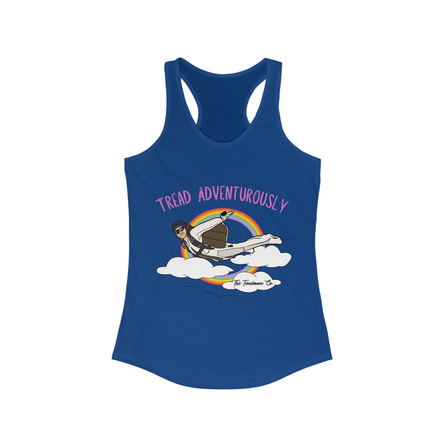 The Jay - Rainbow Portal Wingsuit Women's Ideal Racerback Tank