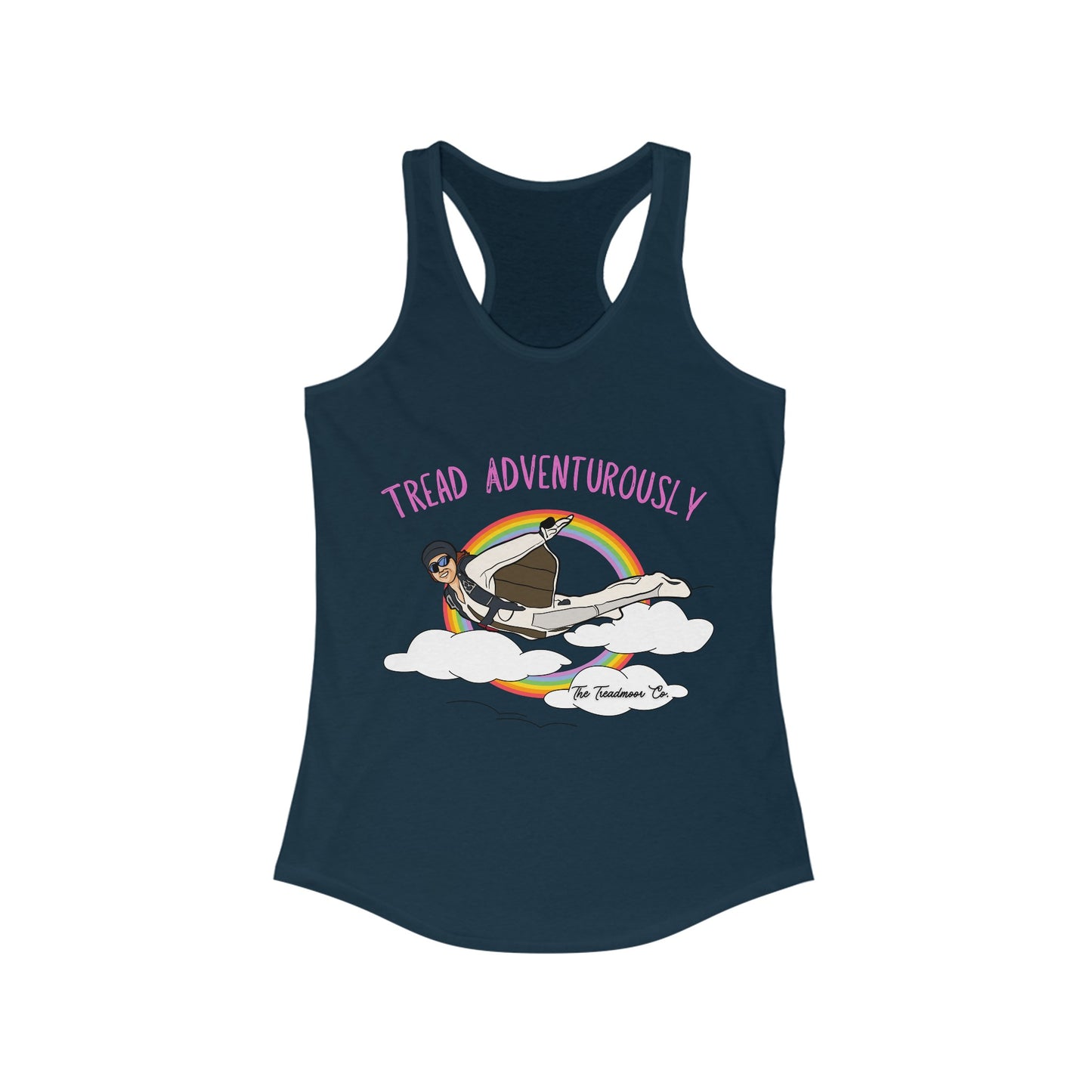 The Jay - Rainbow Portal Wingsuit Women's Ideal Racerback Tank