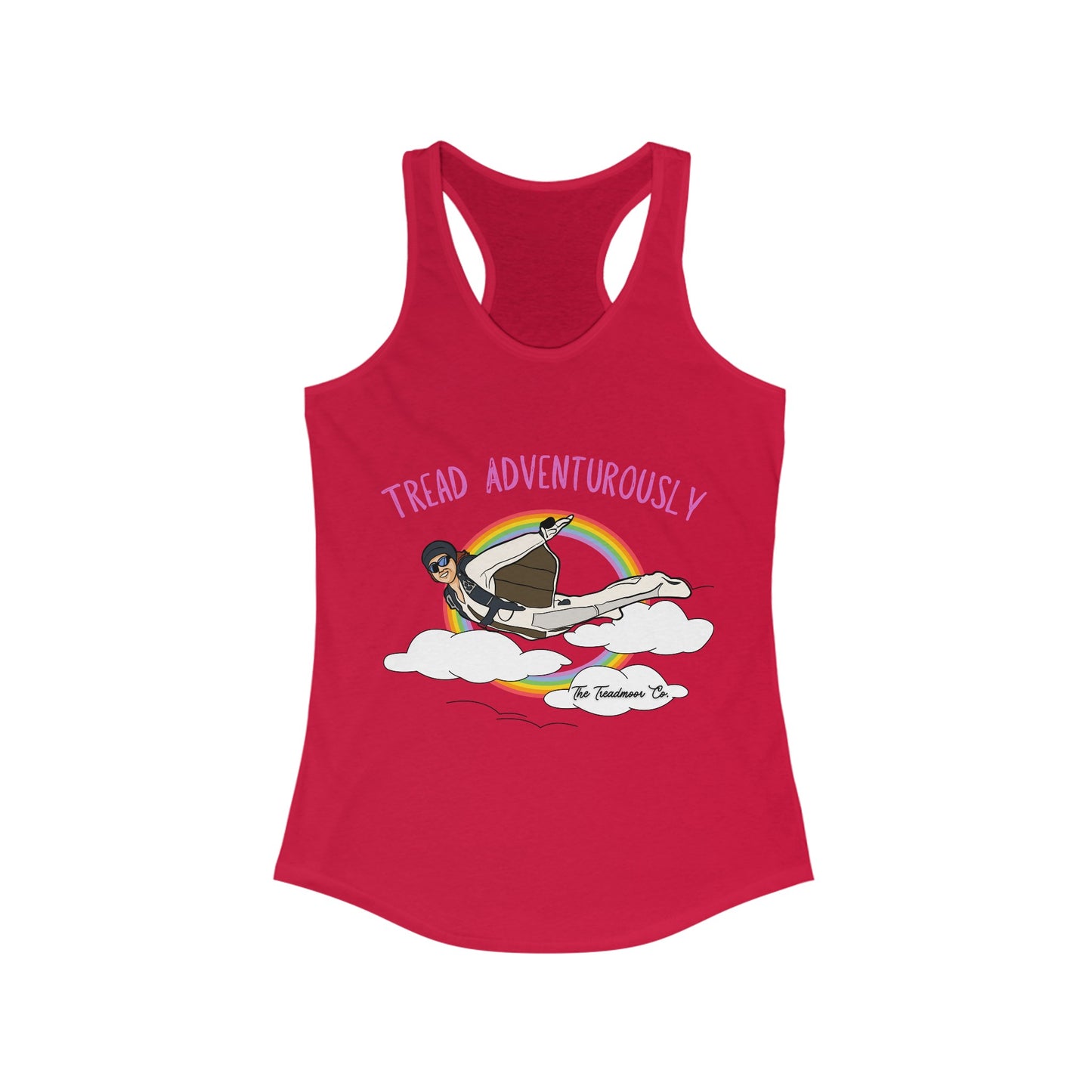 The Jay - Rainbow Portal Wingsuit Women's Ideal Racerback Tank