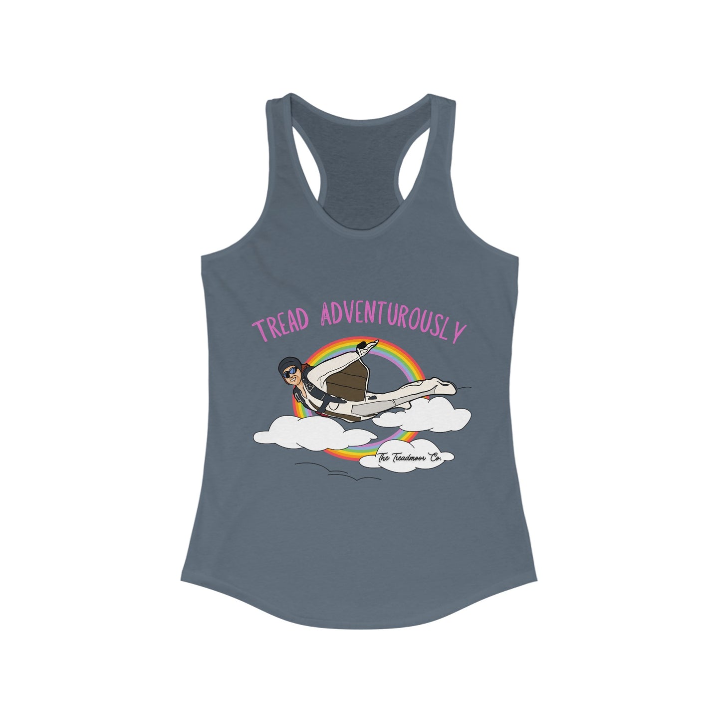 The Jay - Rainbow Portal Wingsuit Women's Ideal Racerback Tank