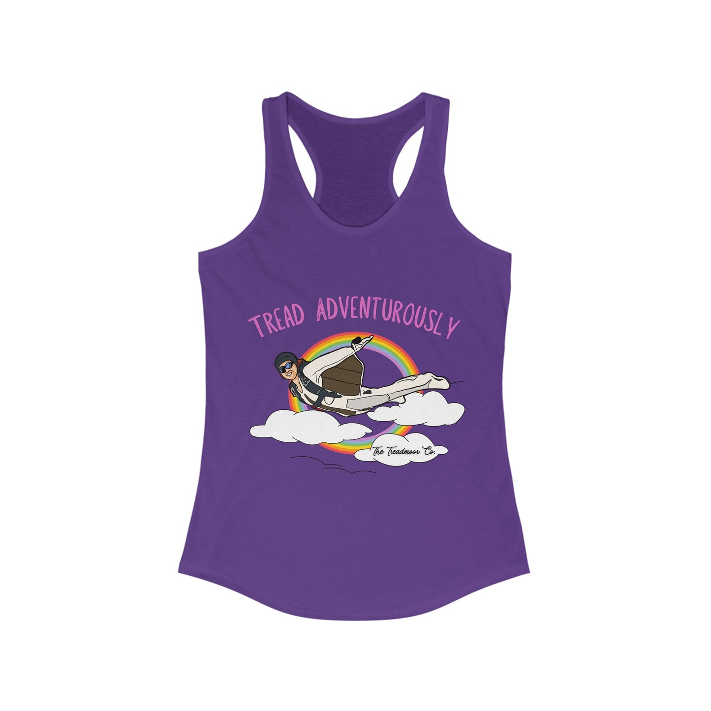 The Jay - Rainbow Portal Wingsuit Women's Ideal Racerback Tank