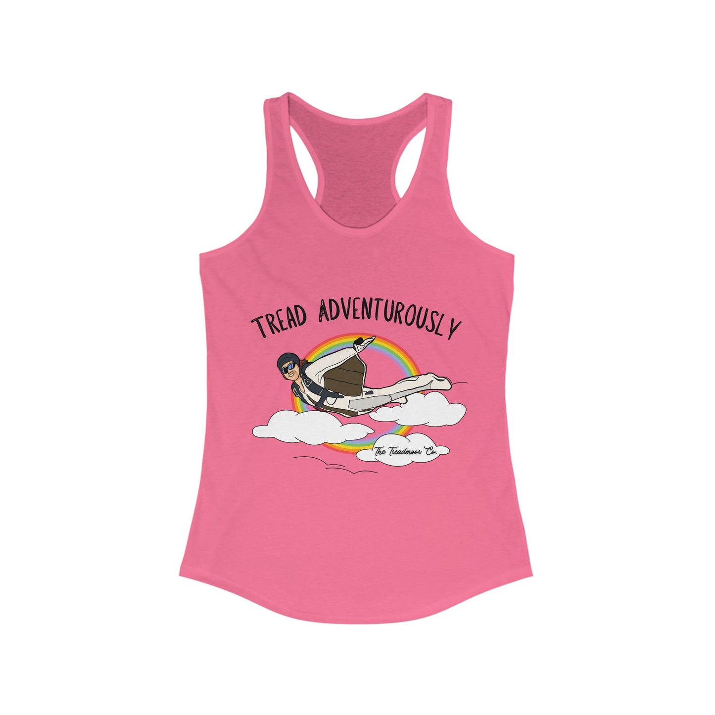 The Jay - Rainbow Portal Wingsuit Women's Ideal Racerback Tank