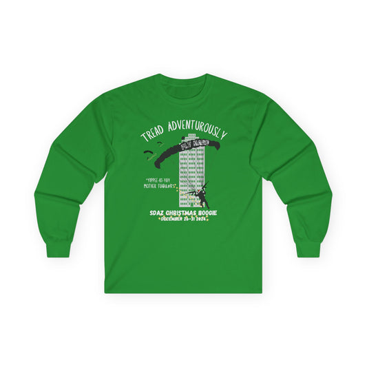 SDAZ Christmas Boogie 2024 - Fly Hard - Long Sleeve Skydiving Tee